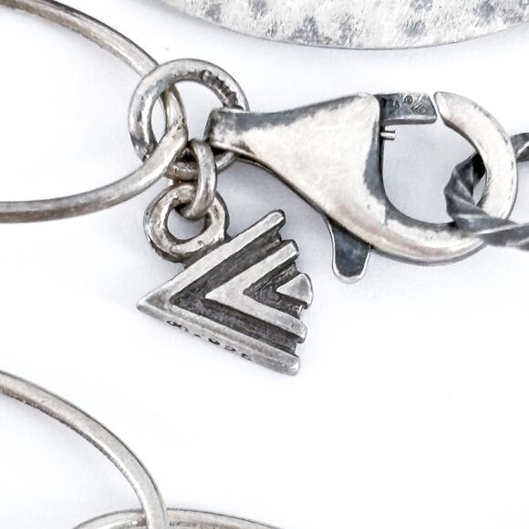 Vintage Silpada Sterling Silver 925 Oval Link Necklace 36" N1506 - Picture 3 of 5